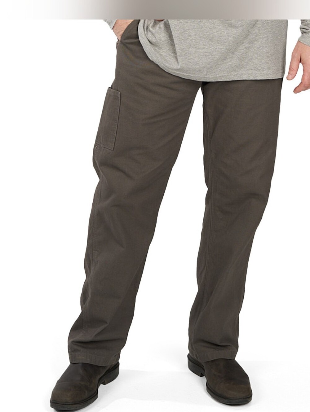 Men's Key Apparel Rip Stop Foreman Pant Size 38x32 Relaxed Fit Graphite Pants